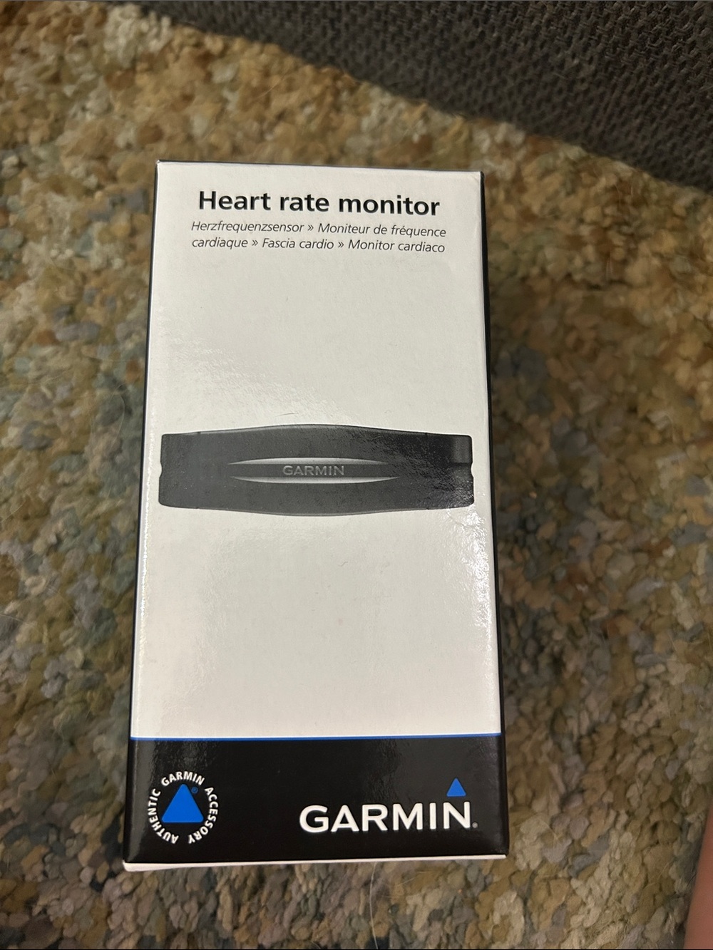 Garmin Heart Rate Monitor Chest Strap - Black